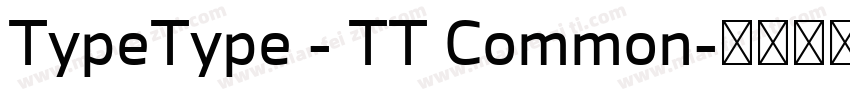 TypeType - TT Common字体转换
